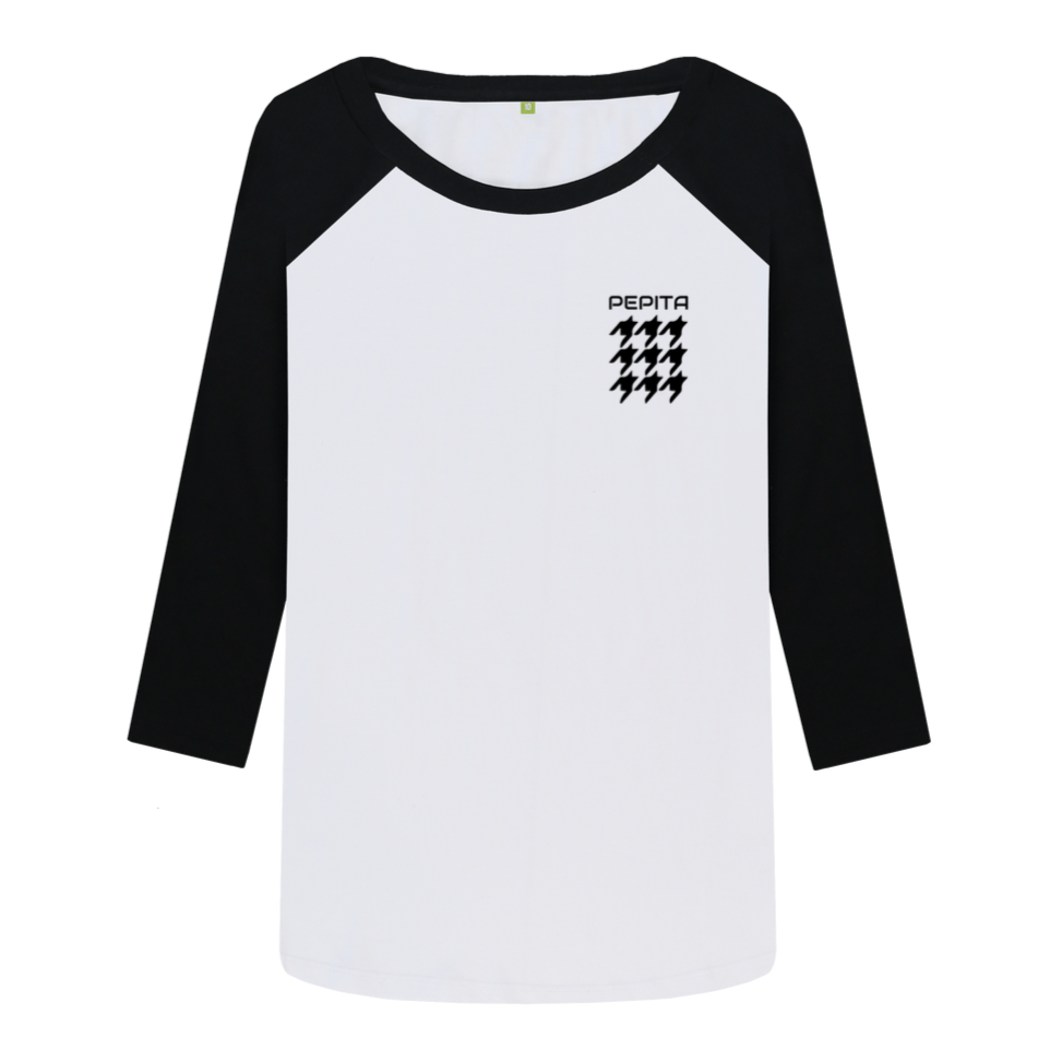 Pepita - Women\'s Baseball Organic TMW34BB GTDriverShop T-shirt – Cotton